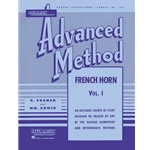 Rubank Advanced Method - French Horn in F or E-flat, Vol. 1 F Horn