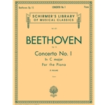 Beethoven Piano Concerto No 1 in C Major Ttwo Pianos Four Hands Sheet