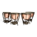 Majestic Music  Majestic MP04A Symphonic Timpani Set of 4 Polished Copper