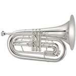 JBR1101MS Quantum JBR1101M Marching Baritone Bb Silver Plated .531 Bore 10" Bell