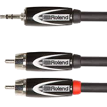 Roland, RCC-10-352R, Dual Cable 1/8-2 RCA