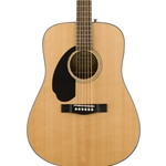 Fender CD-60S Dreadnaught Acoustic Guitar Left-Handed Solid Top