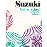 Suzuki Guitar School Guitar Part, Volume 4 (International) [Guitar] Book