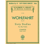 Wohlfahrt 60 Stds Violin Op 45 Cmpt