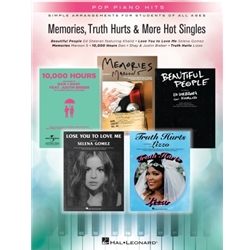 Memories, Truth Hurts & More Hot Singles - Pop Piano Hits Series