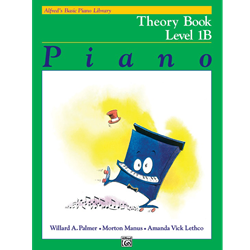 Alfred's Basic Piano Library Theory Book 1B