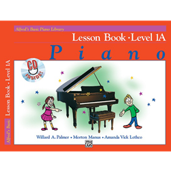 Alfred's Basic Piano Library Lesson Book 1A with CD