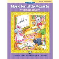 Music for Little Mozarts Rhythm Speller Book 4 Piano