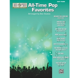 10 for 10 Sheet Music: All-Time Pop Favorites [Piano] Book