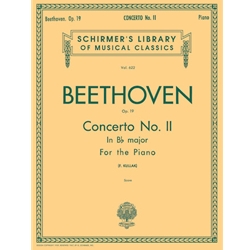 Concerto No. 2 in Bb, Op. 19 - Schirmer Library of Classics Volume 622 National Federation of Music Clubs 2024-2028 Piano Duet