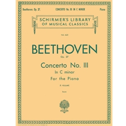 Concerto No. 3 in C Minor, Op. 37 (2-piano score) - Schirmer Library of Classics Volume 623 National Federation of Music Clubs 2024-2028 Piano Duet