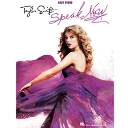 Speak Now Easy Piano Bk