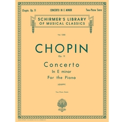 Concerto No. 1 in E Minor, Op. 11 - Schirmer Library of Classics Volume 1350 National Federation of Music Clubs 2024-2028 Piano Duets