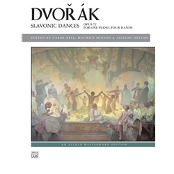 Dvorak: Slavonic Dances, Opus 72 [Piano] Book