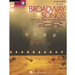 Pro Vocal Broadway Songs Female /CD Collection