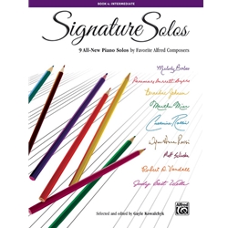 Signature Solos, Book 4 [Piano] Book