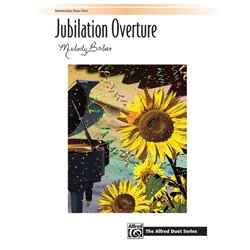 Bober Jubilation Overture One Piano Four Hands Sheet