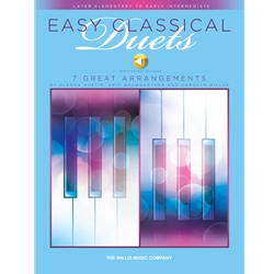 Easy Classical Duets - NFMC 2020-2024 Selection Later Elementary to Early Intermediate Level 1 Piano, 4 Hands 1P4H