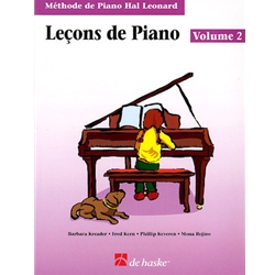 Piano Lessons Book 2 - French Edition