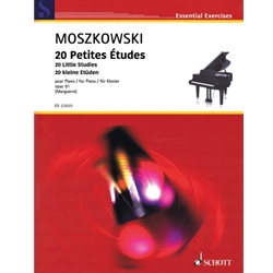 Moszkowski 20 Little Studies Opus 91 for Piano