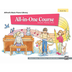 Alfred's Basic Piano Library All In One Book 1