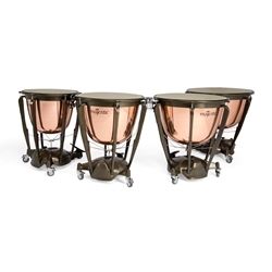 Majestic Music  Majestic MP04A Symphonic Timpani Set of 4 Polished Copper