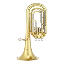 Jupiter JBR730 Standard Baritone  3/4 Model Lacquered brass body .531 bore 9.5 upright bell