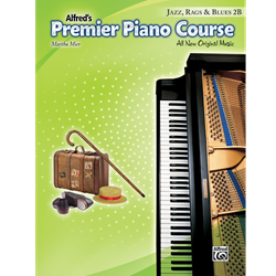 Alfred's Premier Piano Course -- Jazz Rags & Blues 2B