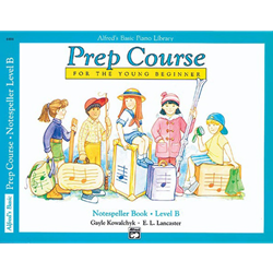 Alfred's Basic Piano Library Prep Notespeller B