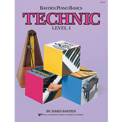 Bastien Piano Basics: Technic - Level 1