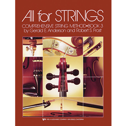 All For Strings Book 3 Violin