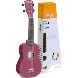 Stagg Soprano Ukulele Violet