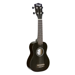 Stagg Soprano Ukulele Black