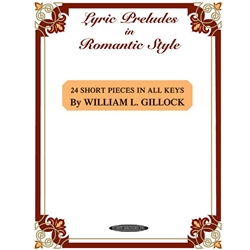 Lyric Preludes in Romantic Style [Piano] Book