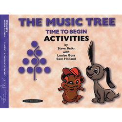 The Music Tree Activities Book Time to Begin