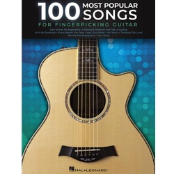 100 Most Popular Songs for Fingerpicking Guitar Standard Notation and Tab Gtr