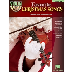 Favorite Christmas Songs - Violin Play-Along Volume 32