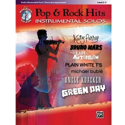 Pop & Rock Hits Instrumental Solos for Strings Violin